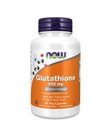 Now Glutathione 500mg Capsules With Milk Thistle Extract & Alpha Lipoic Acid For Antioxidant Support, Pack of 60's