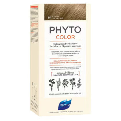 Phyto Phytocolor Permanent Hair Color - 9 Very Light Blonde