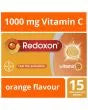 Redoxon Vitamin C Effervescent tablets Orange flavour 15's
