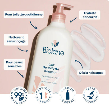 Biolane Gentle Cleansing Milk 750ml