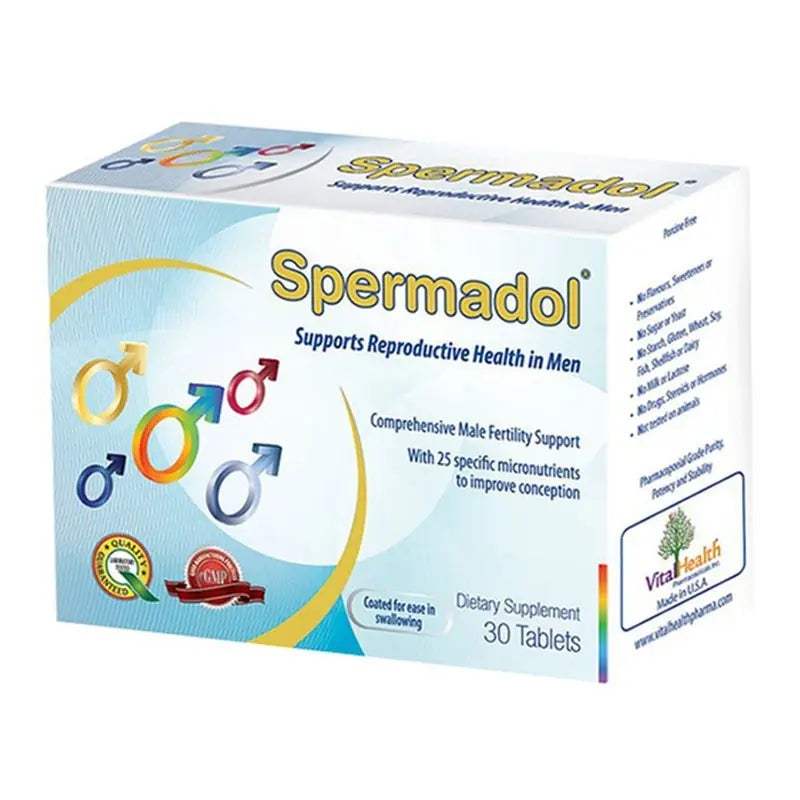 Vital Health Spermadol Tablets 30's Vital Health
