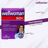 Vitabiotics Wellwoman 50+ Tablet For Women's Health & Vitality Support, Pack of 30's