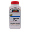 21st Century Calcium Plus Multimineral + Vitamin D Tablets For Bones & Teeth, Pack of 120's 21st Century