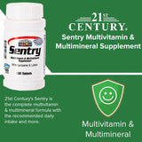 21st Century Sentry Multivitamin & Multimineral Tablets For Overall Wellness, Pack of 130's