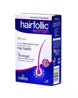 Vitabiotics Hairfollic Woman Tablets With Biotin For Healthy Hair, Pack of 60's