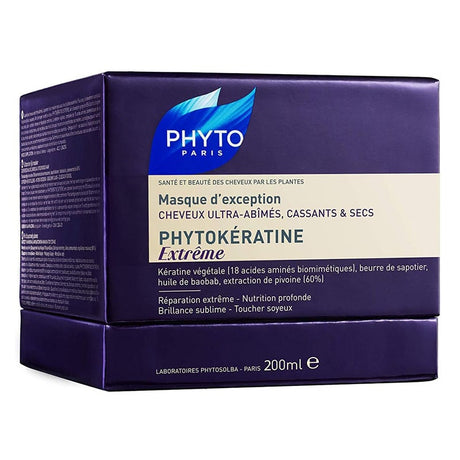 Phyto Phytokeratine Extreme Exceptional Repair Mask For Damaged, Brittle & Dry Hair 200ml