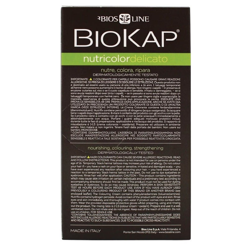 Biokap Nutricolor Delicato 2.9 Dark Chestnut Chocolate 140 mL