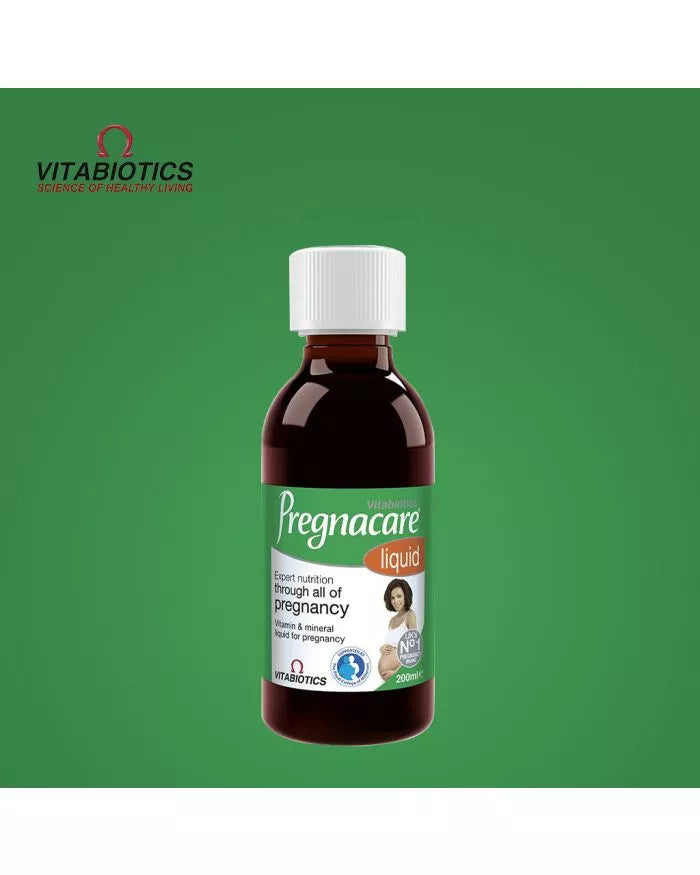 Vitabiotics Pregnacare Liquid Pregnancy Supplement With Folic Acid & Iron 200ml