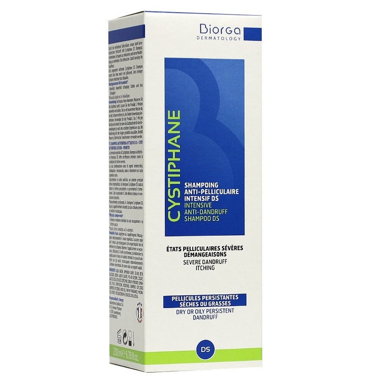 Biorga Cystiphane DS Intensive Anti-Dandruff Shampoo 200 mL