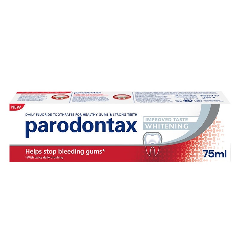 Parodontax Whitening Toothpaste for Bleeding Gums 75 mL