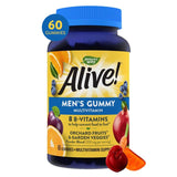 Alive Men's Multivitamin Gummies With Orchard Fruits & Garden Veggies, Pack of 60's