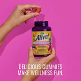 Alive 50+ Women's Multivitamin Gummies With Orchard Fruits & Garden Veggies, Pack of 60's