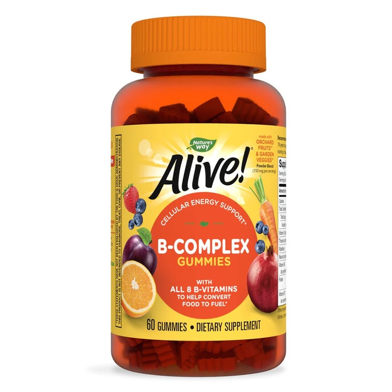 علكات Alive B-Complex 60 قطعة