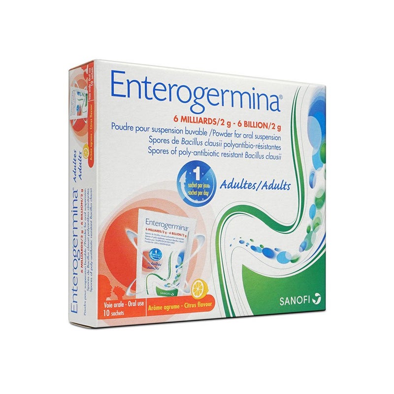 Enterogermina Adult 6 Billion Suspension Sachets 10's