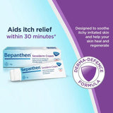 Bepanthen Sensiderm Cream, Cortisone Free, For Irritated, Itchy & Red Skin 50g