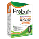 Probulin Total Care Probiotic + Prebiotic and Postbiotic Capsules For Digestive Support, Pack of 30's