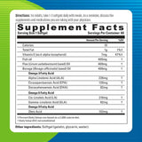 Blueberry omega 3-6-9 fish flax Borage - 60 Softgels