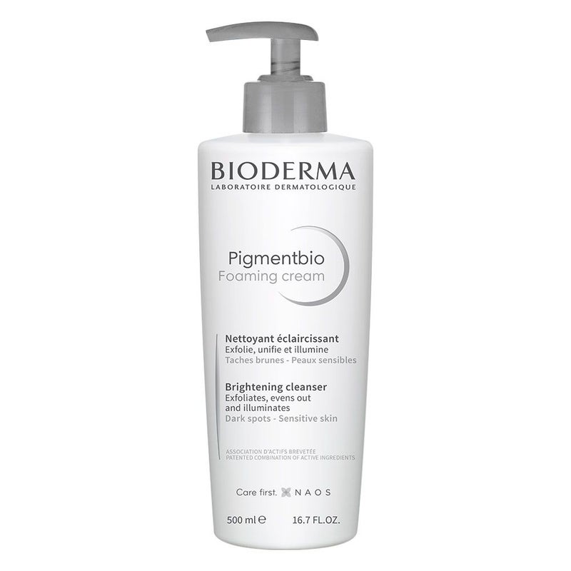 Bioderma Pigmentbio Brightening & Exfoliating Foaming Cream Cleanser 500 mL Bioderma