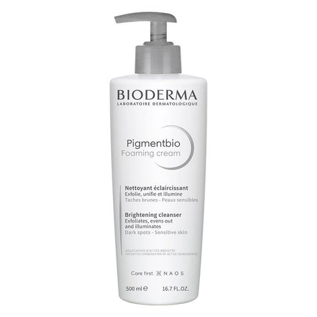 Bioderma Pigmentbio Brightening & Exfoliating Foaming Cream Cleanser 500 mL Bioderma