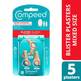 Compeed Hydrocolloid Blister Plasters Mixed Sizes 5's