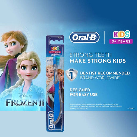 Oral B Kids Frozen Soft Toothbrush For 3-5 Years, Assorted Pack of 1's