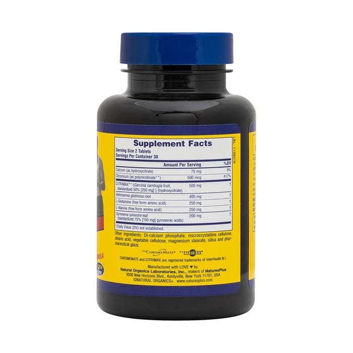 Natures Plus Ultra Sugar Control - 60 Tablets