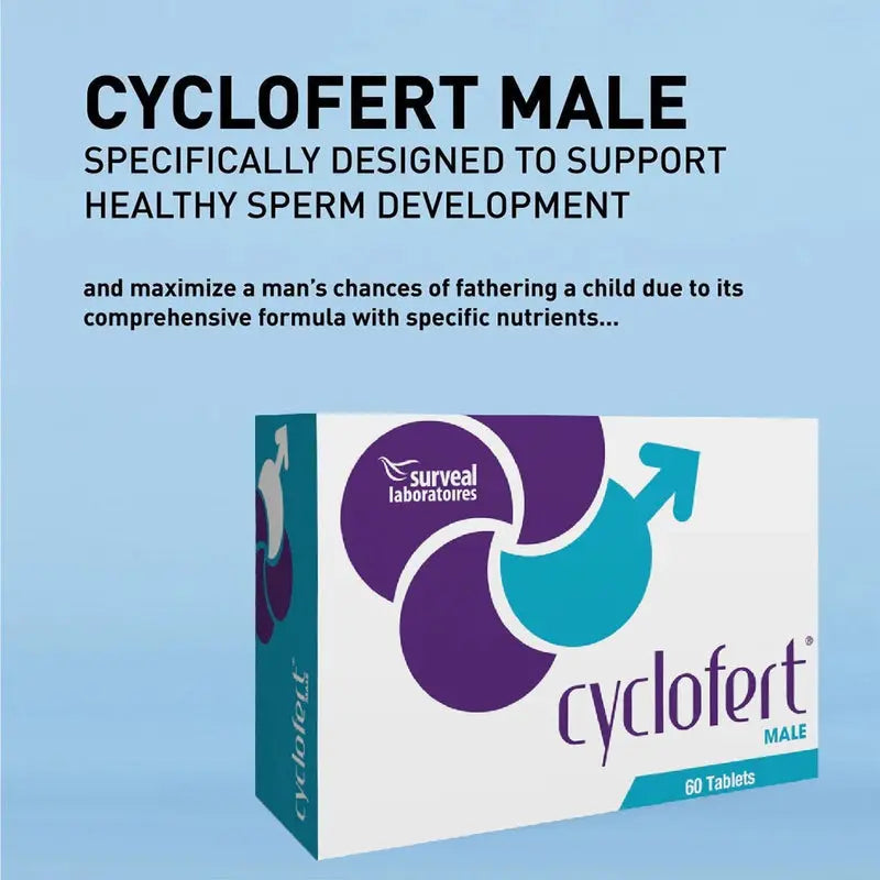 Cyclofert Male Tablet 60's Cyclofert
