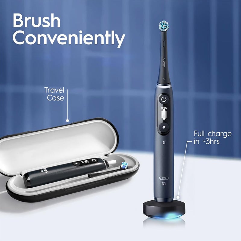 Braun Oral B iO™ Series 7 Electric Toothbrush White Alabaster