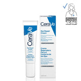 CeraVe Eye Repair Cream With Hyaluronic Acid For Dark Circles & Puffiness 14ml