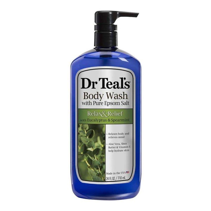 Dr Teal's Pure Epsom Salt Body Wash With Eucalyptus & Spearmint 710 mL