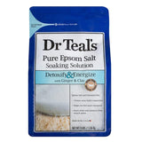 Dr Teal's Pure Epsom Salt Soaking Solution Ginger And Clay 1036 g