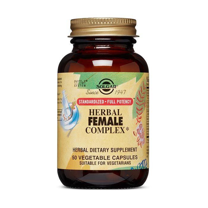 Solgar SFP Herbal Female Complex Vegetable capsules 50's