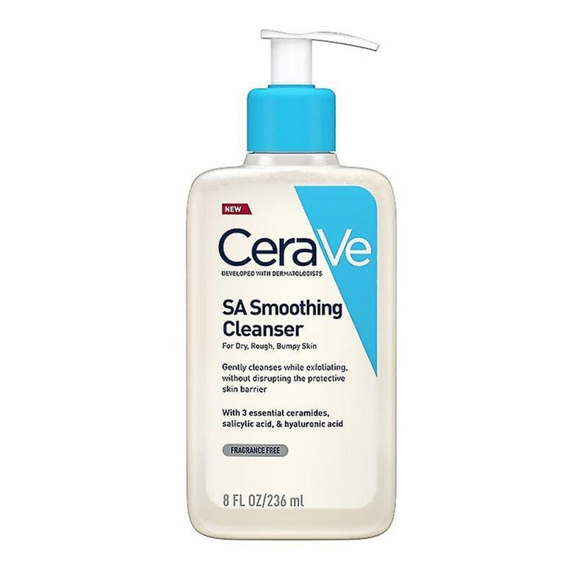 CeraVe SA Smoothing Cleanser With Salicylic acid For Dry & Rough Skin 236ml