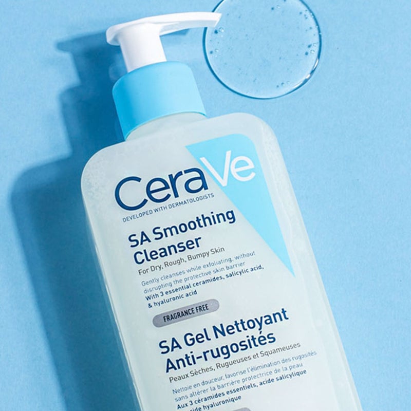 CeraVe SA Smoothing Cleanser With Salicylic acid For Dry & Rough Skin 236ml