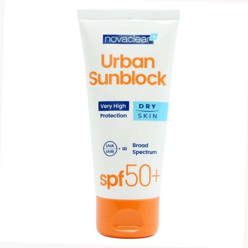 Novaclear Urban Sunblock SPF 50+ Cream For Dry Skin 40ml