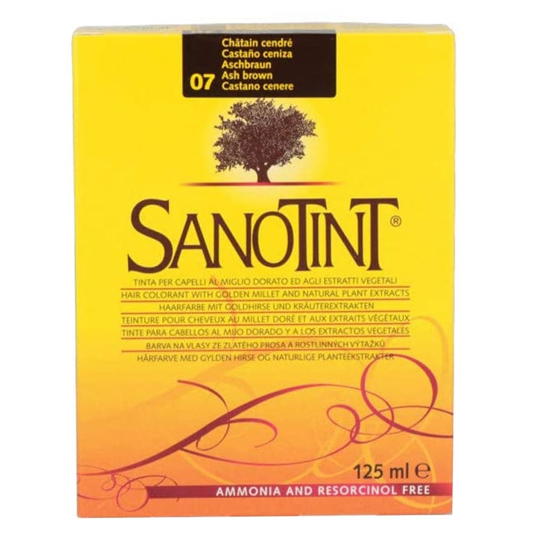 Sanotint Classic Ammonia Free Hair Color 07 Ash Brown 125ml