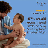 Aveeno Baby Soothing Relief Emollient Wash For Dry, Sensitive Skin 250ml