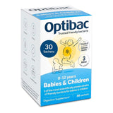 Optibac Probiotic Sachets For Babies & Children, 0-12 Years - Pack of 30's