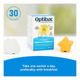 Optibac Probiotic Sachets For Babies & Children, 0-12 Years - Pack of 30's