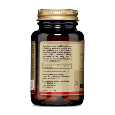 Solgar Biotin 10000 mcg 60's