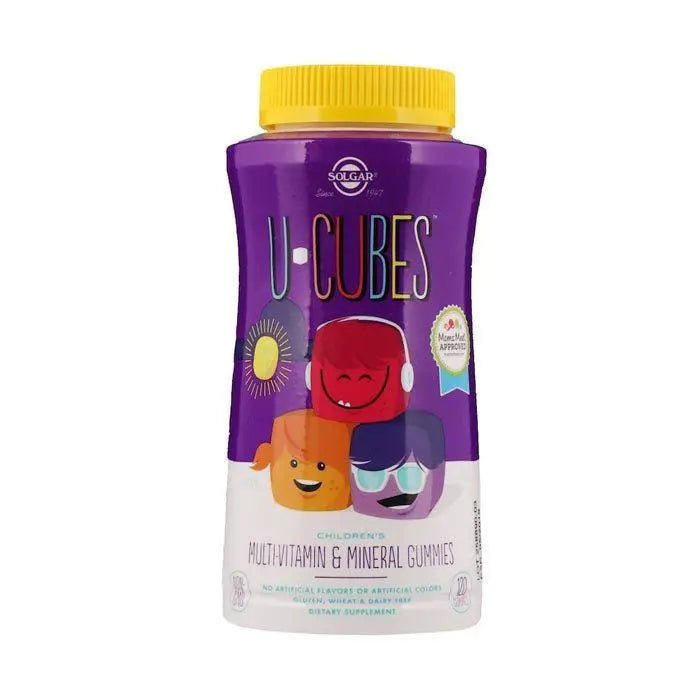 Solgar U Cubes Multi Vitamins & Minerals 120 Gummies Solgar