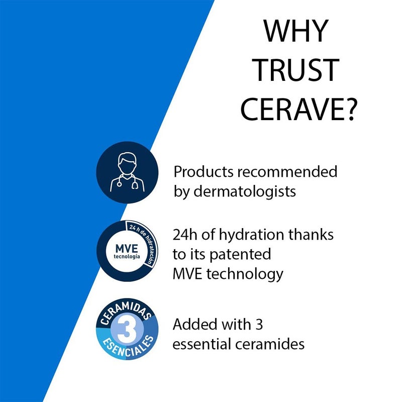 CeraVe Fragrance Free Moisturising Cream For Dry Skin 50ml