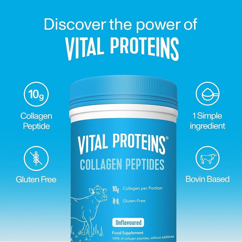 Vital Proteins Collagen Peptides Powder For Hair, Skin & Nails 284g