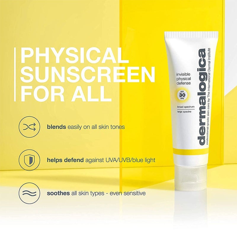 Dermalogica Invisible Physical Defense Mineral Sunscreen SPF30, 50ml