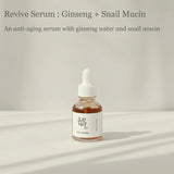 Beauty of Joseon Revive Facial Serum With Ginseng + Snail Mucin 30ml