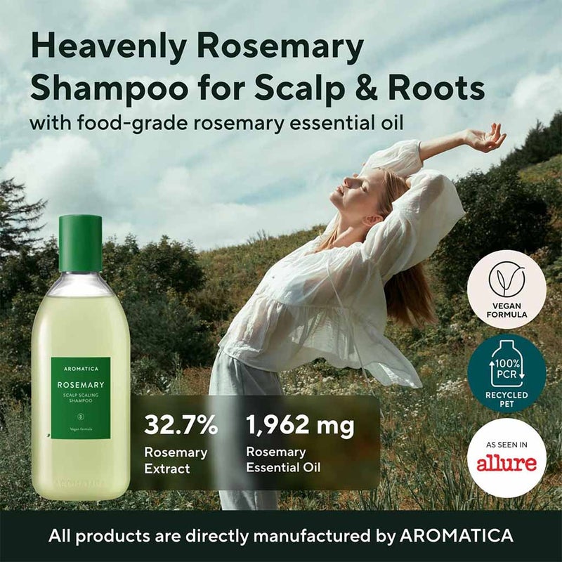 Aromatica Rosemary Scalp Scaling Anti-Dandruff shampoo 400ml