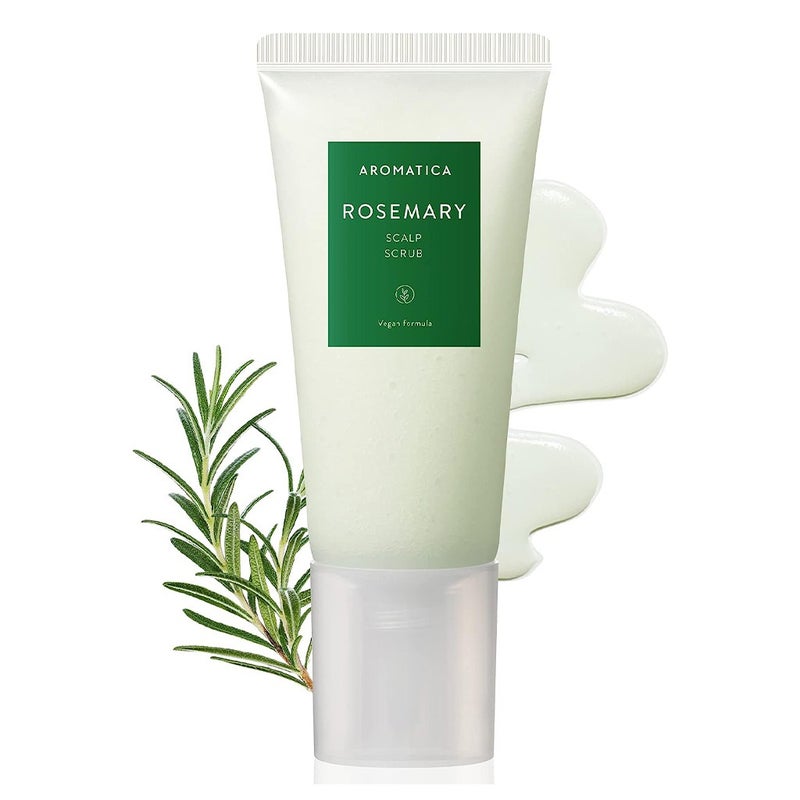 Aromatica Rosemary Natural Exfoliating Scalp Scrub With BHA 165g