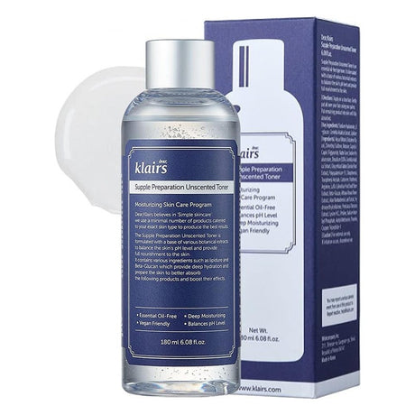 Dear Klairs Supple Preparation Unscented Moisturizing Facial Toner 180ml