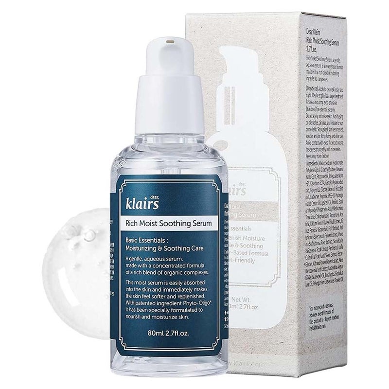Dear Klairs Rich Moist Unscented Moisturizing & Soothing Facial Serum 80ml Dear Klairs