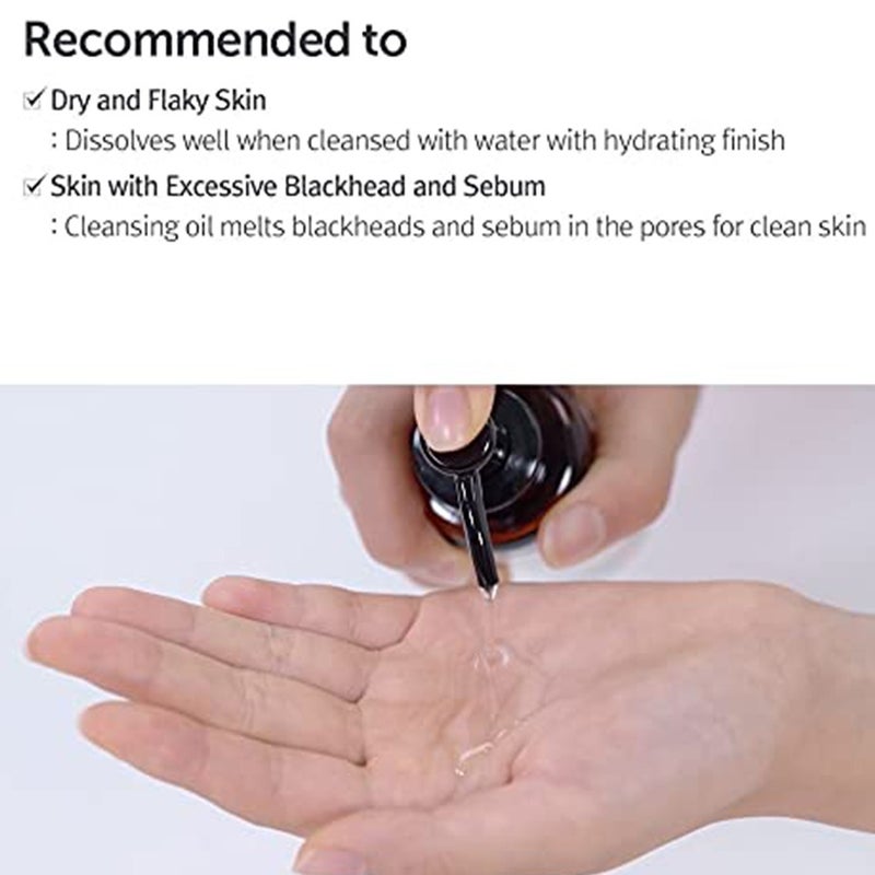 Dear Klairs Gentle Black Deep Facial Cleansing Oil 150ml Dear Klairs